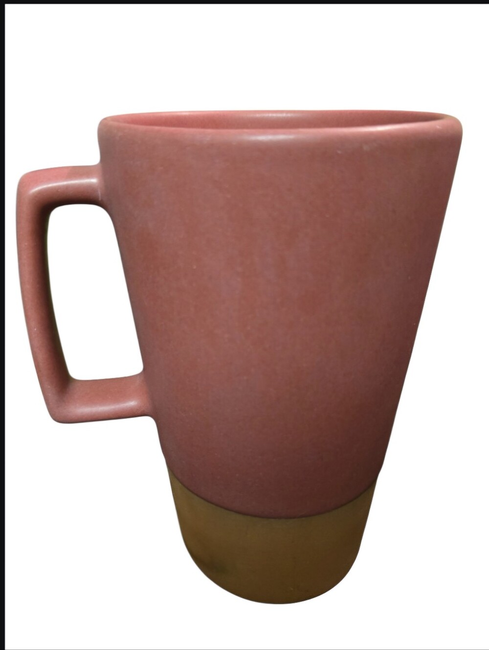pari Eshelman Pottery red satin mugs by ceramic artist Paul Eshelman 14oz - Picture 3 of 13